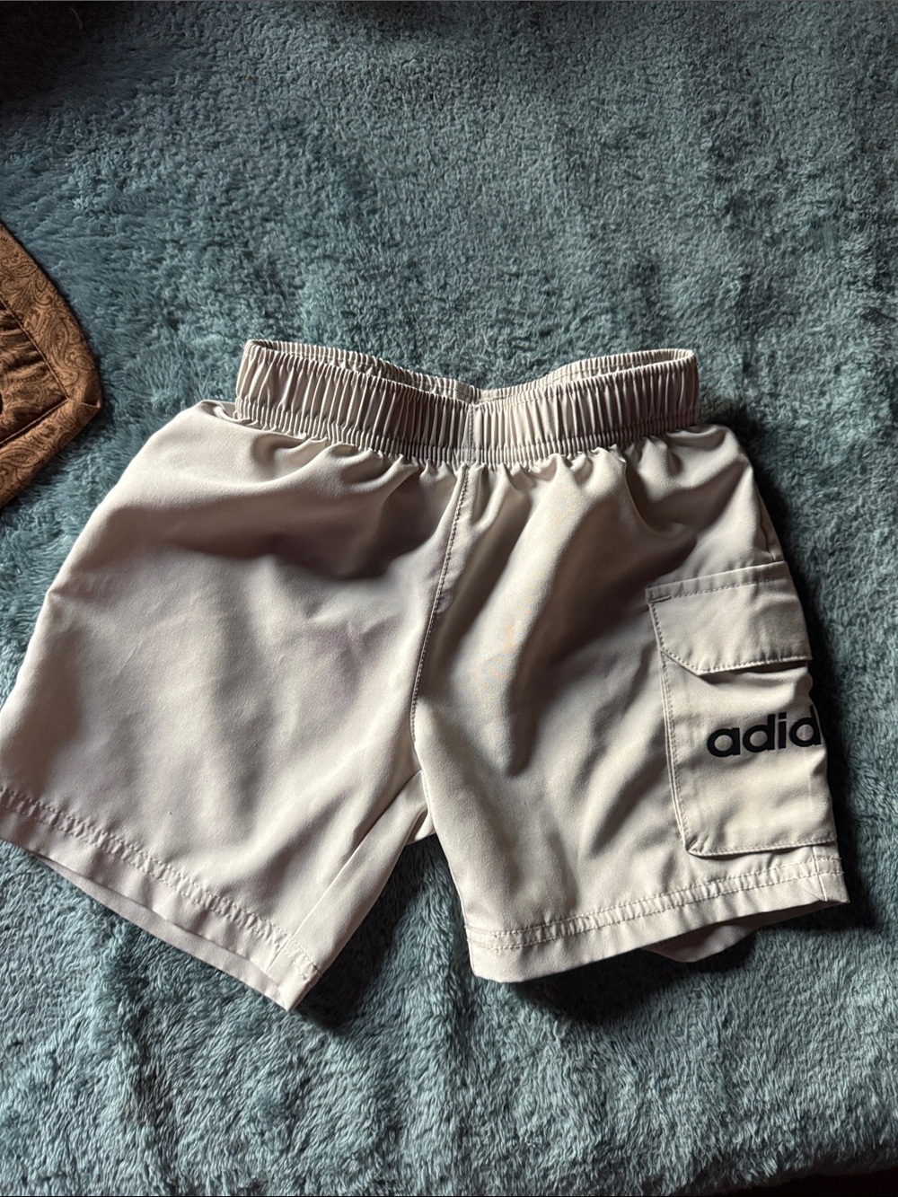 Kid’s Adidas Beige Cargos